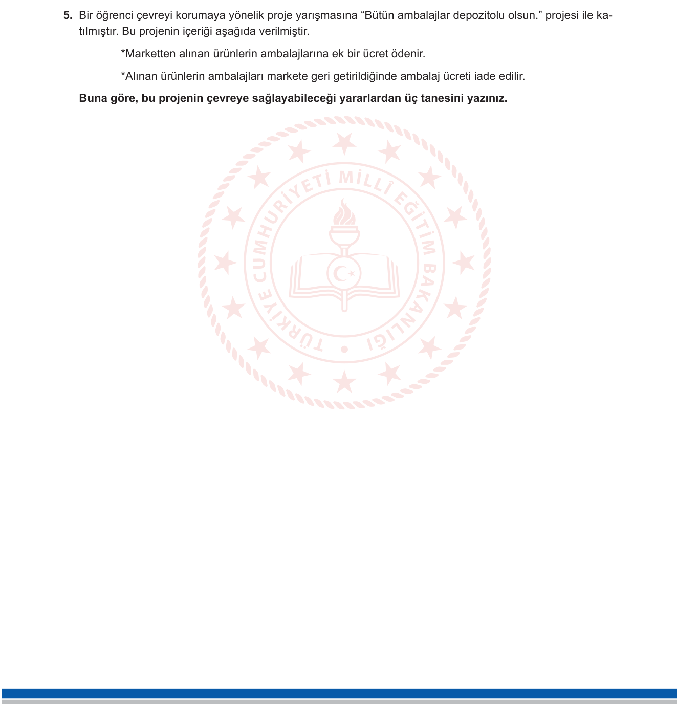 Fen Bilimleri sorusu 13 — 
