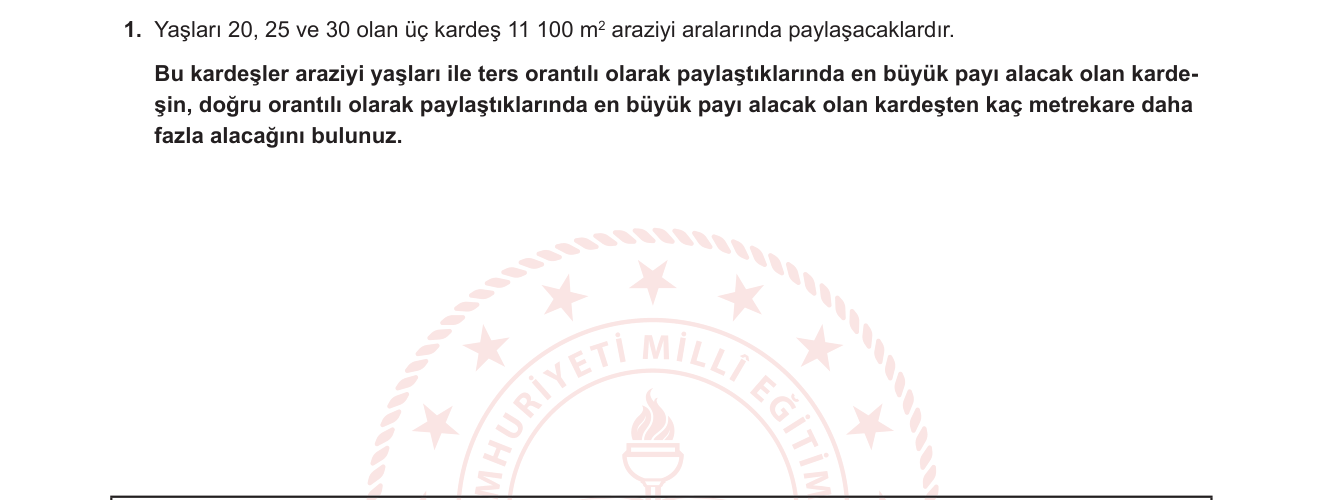 Matematik sorusu 15 — 