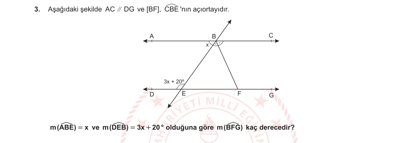 Matematik sorusu 37 — 