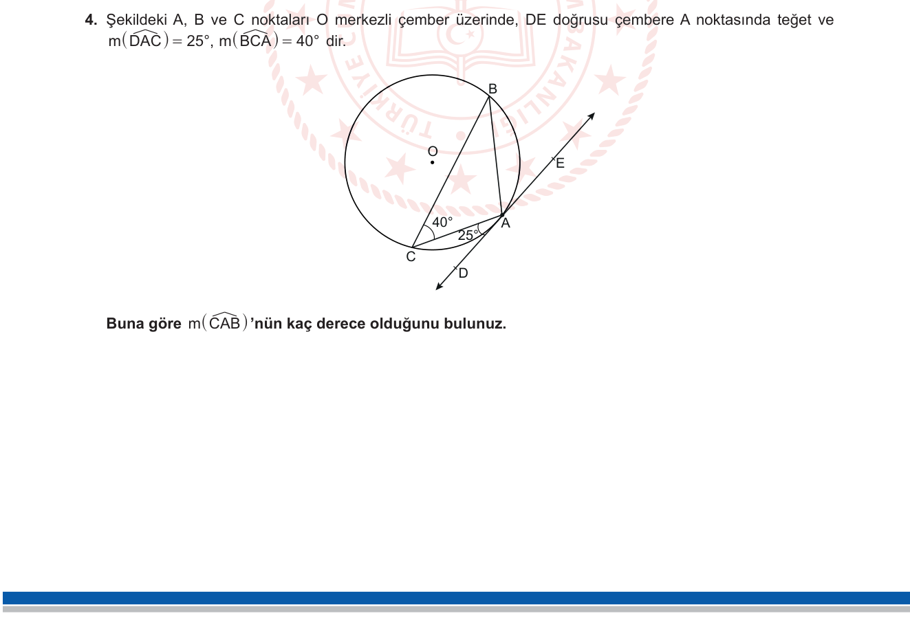 Matematik sorusu 28 — 