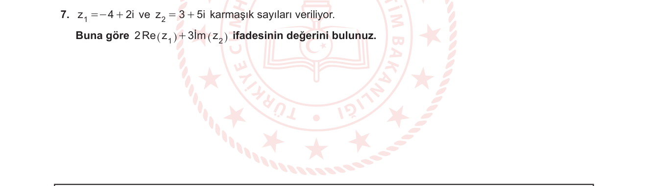 Matematik sorusu 6 — 