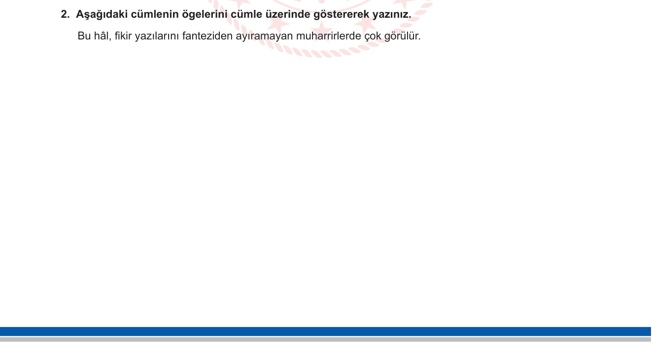 Türk Dili ve Edebiyatı sorusu 14 — 