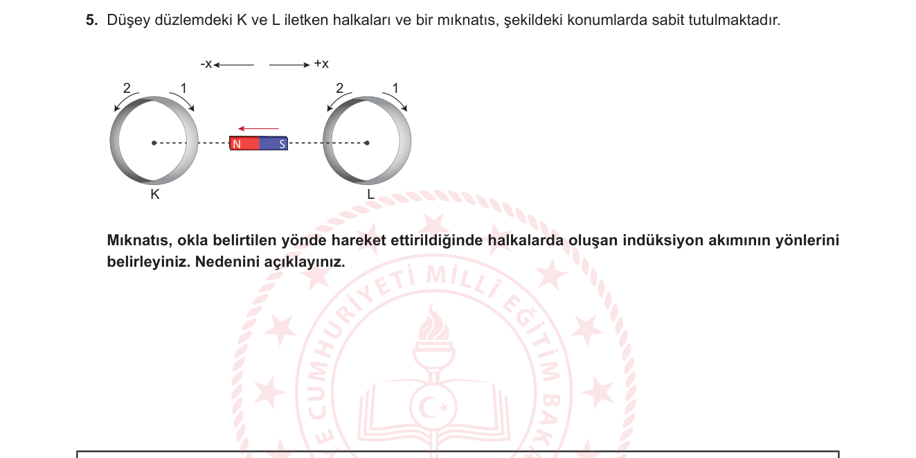 Fizik sorusu 34 — 