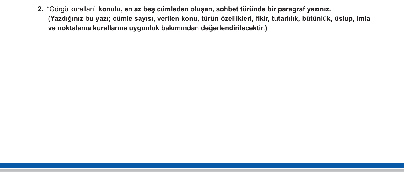 Türk Dili ve Edebiyatı sorusu 2 — 