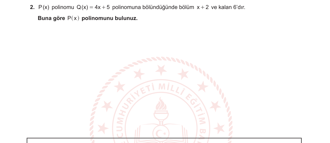 Matematik sorusu 2 — 