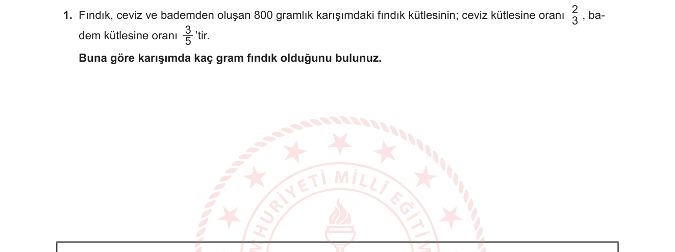 Matematik sorusu 1 — 