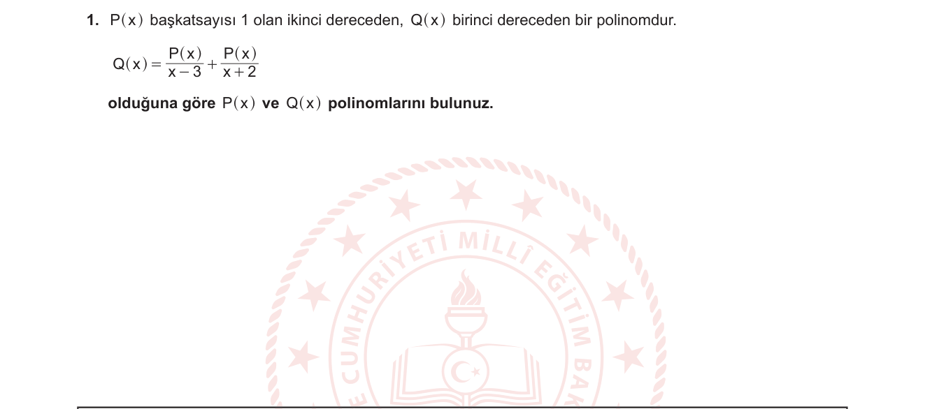 Matematik sorusu 8 — 