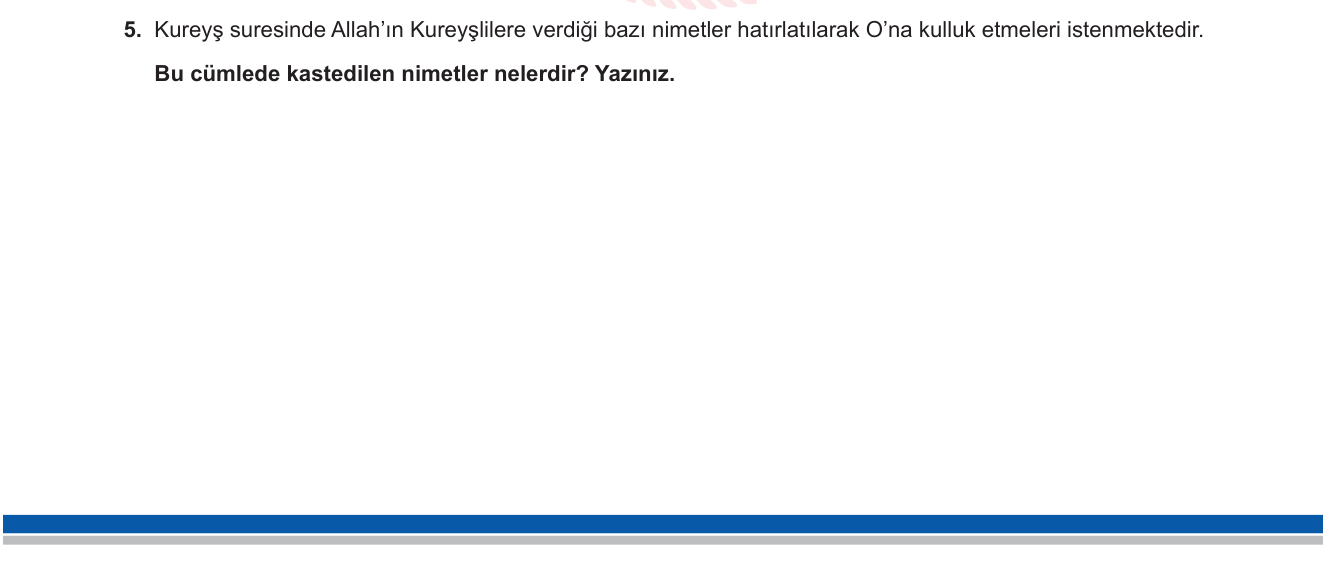 Din Kültürü ve Ahlak Bilgisi sorusu 9 — 
