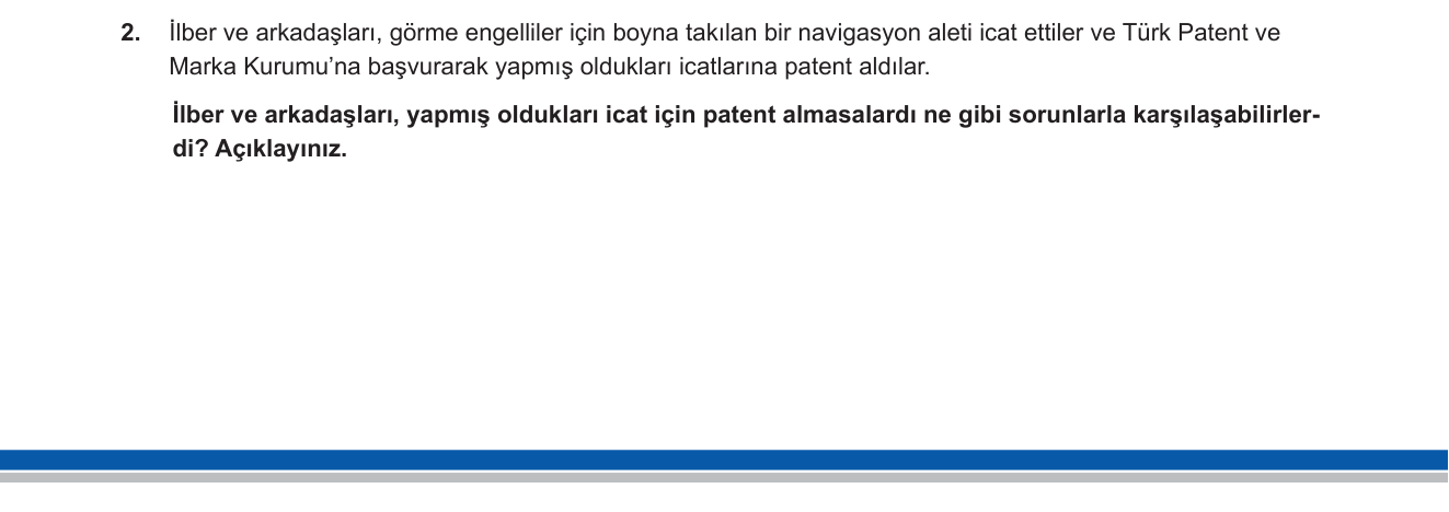 Sosyal Bilgiler sorusu 2 — 