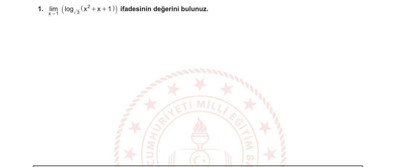 Matematik sorusu 16 — 