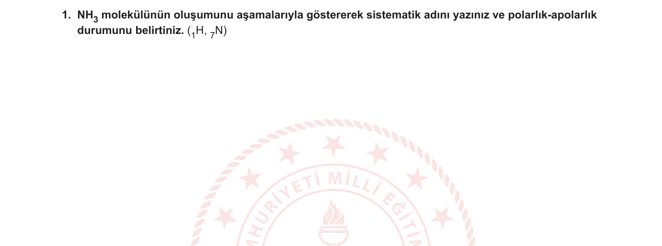 Kimya sorusu 22 — 