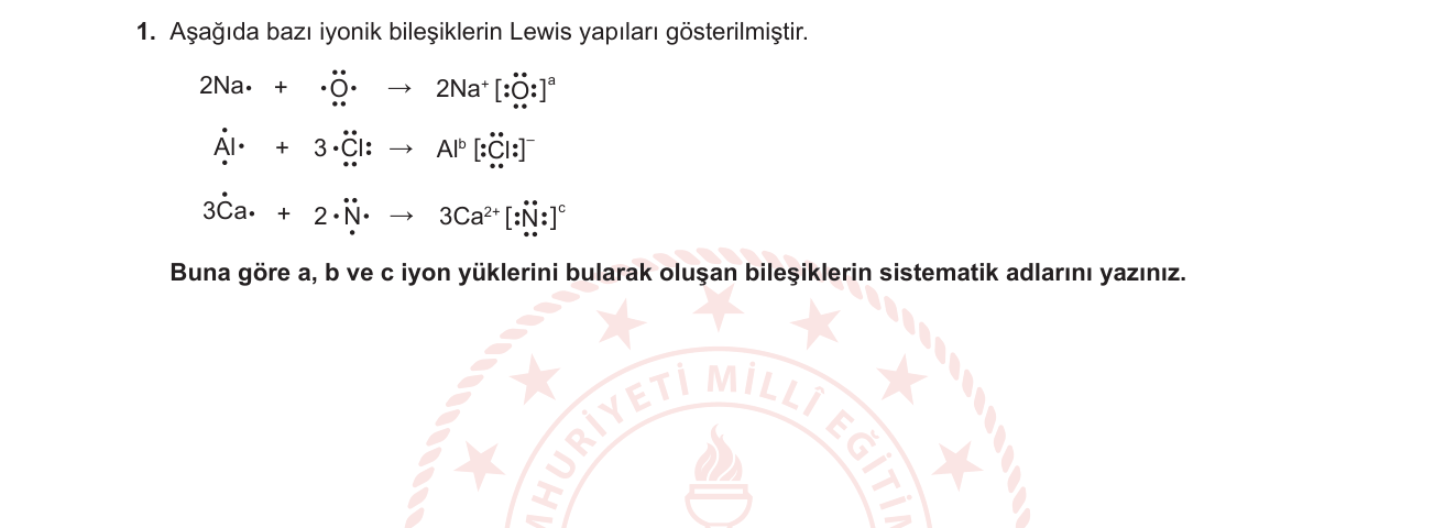Kimya sorusu 32 — 