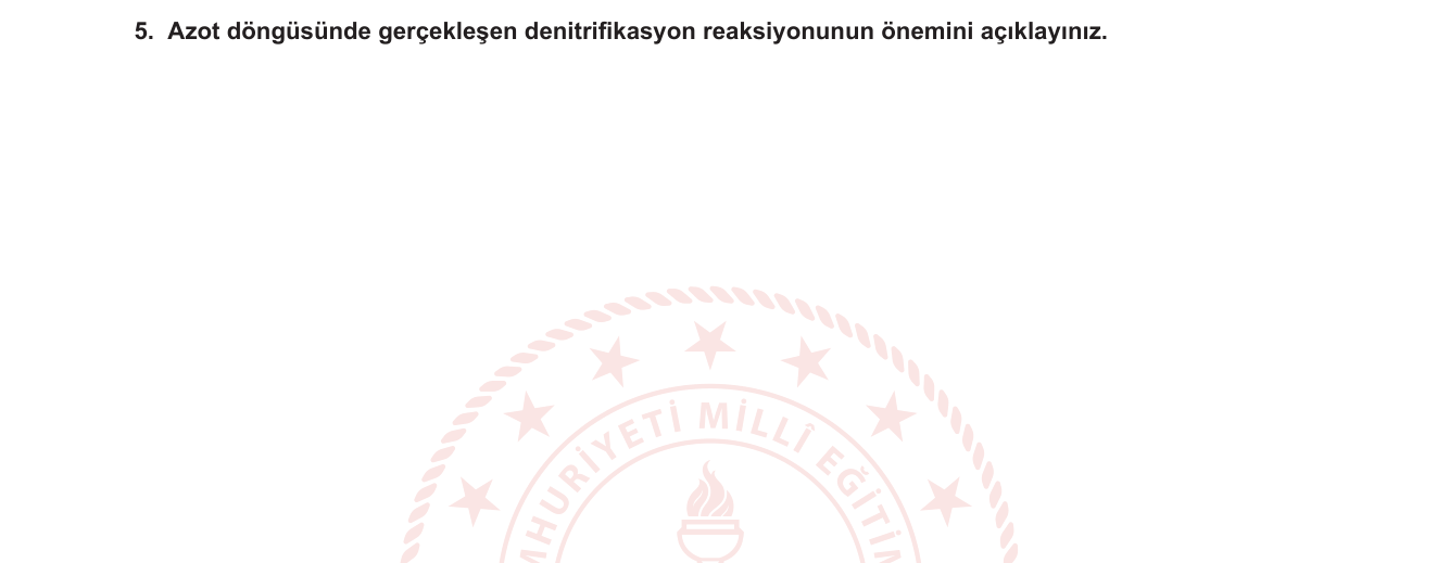 Biyoloji sorusu 11 — 