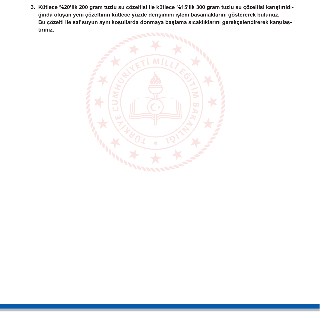 Kimya sorusu 29 — 