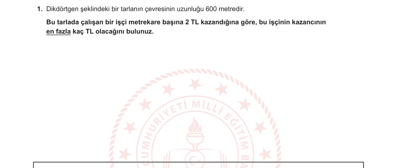 Matematik sorusu 26 — 