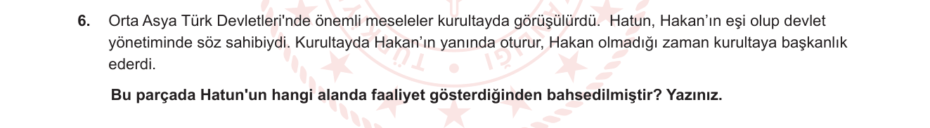 Sosyal Bilgiler sorusu 21 — 
