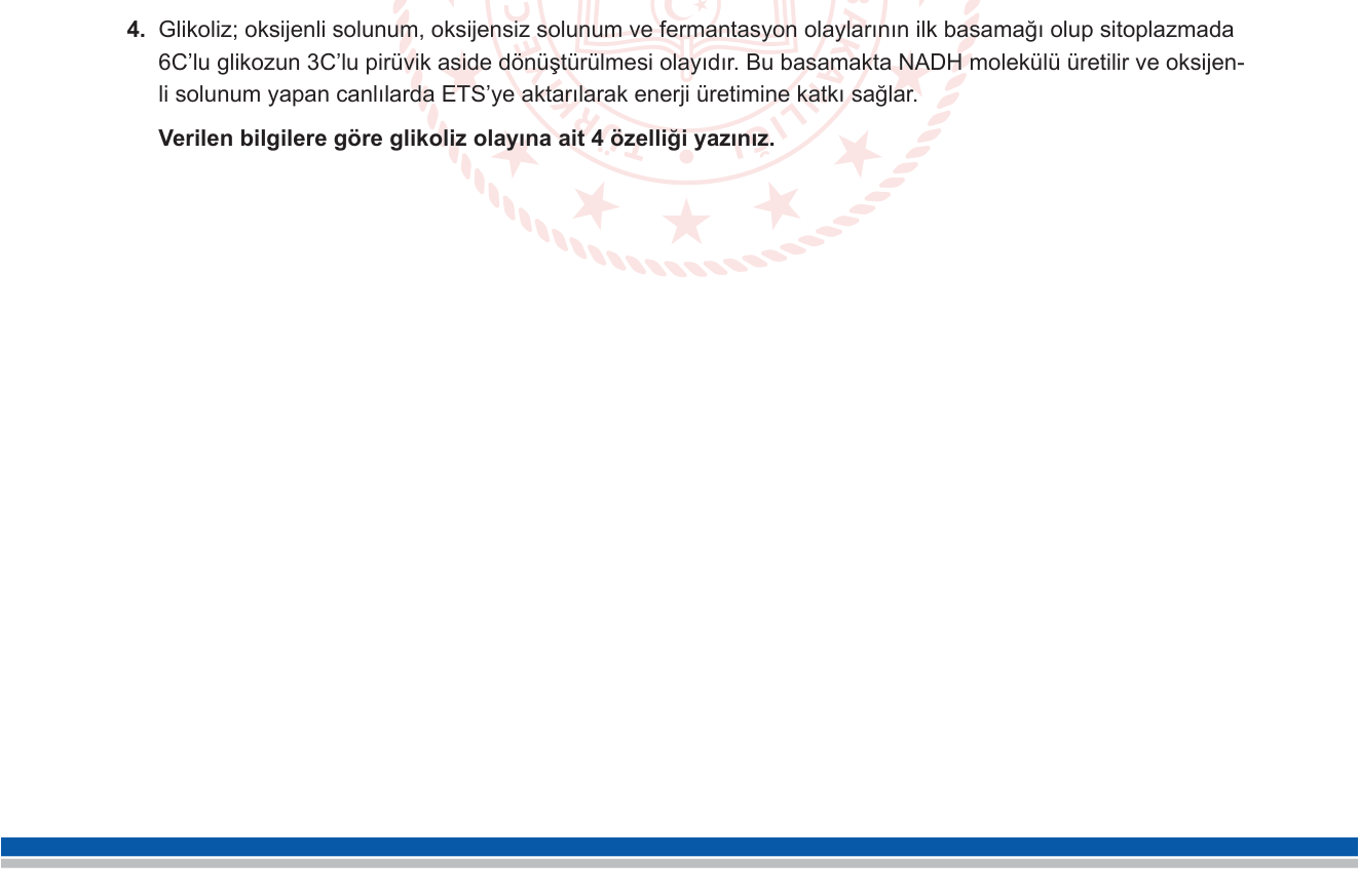 Biyoloji sorusu 33 — 