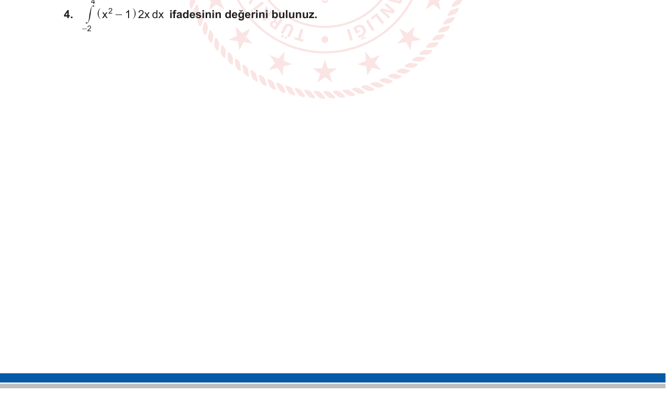 Matematik sorusu 4 — 