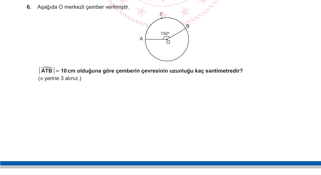 Matematik sorusu 11 — 