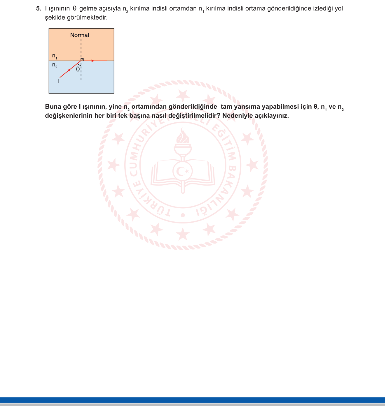 Fizik sorusu 44 — 