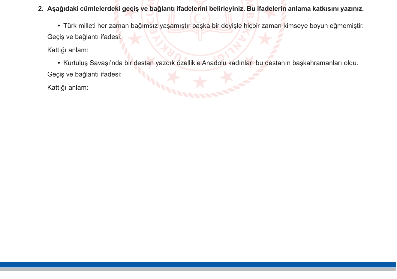 Türkçe sorusu 23 — 