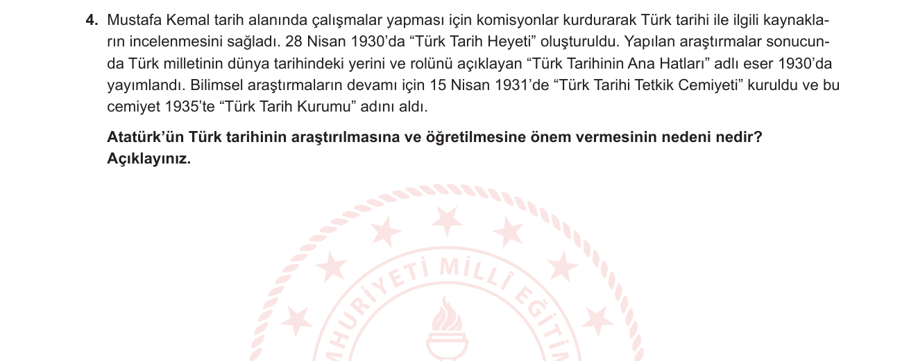 Tarih sorusu 15 — 