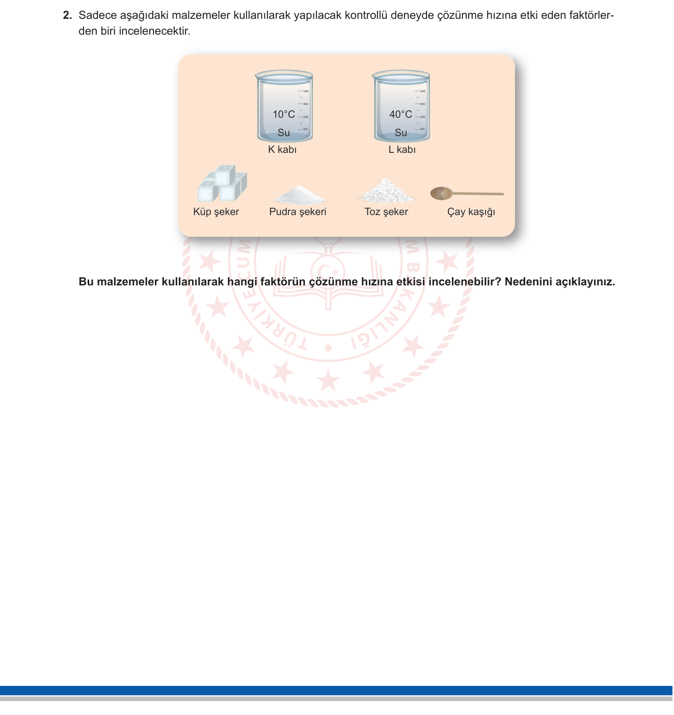 Fen Bilimleri sorusu 20 — 