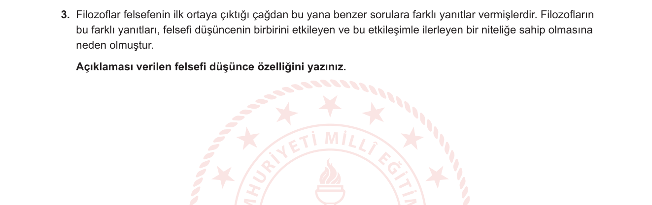 Felsefe sorusu 4 — Felsefi düşüncenin temel özellikleri — diyalektik/birikimli olma (10. Sınıf Felsefe — Ünite 1)